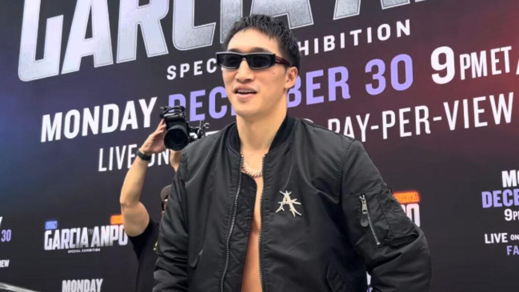 Ryan Garcia is shown what will happen if he uses performance-enhancing drugs by Rukiya Anpo| Rukiya Anpo image